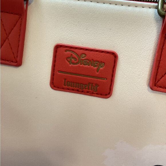 DISNEY LOUNGEFLY MICKEY MOUSE NEW SACTEL WITH STRAPE - Picture 7 of 9